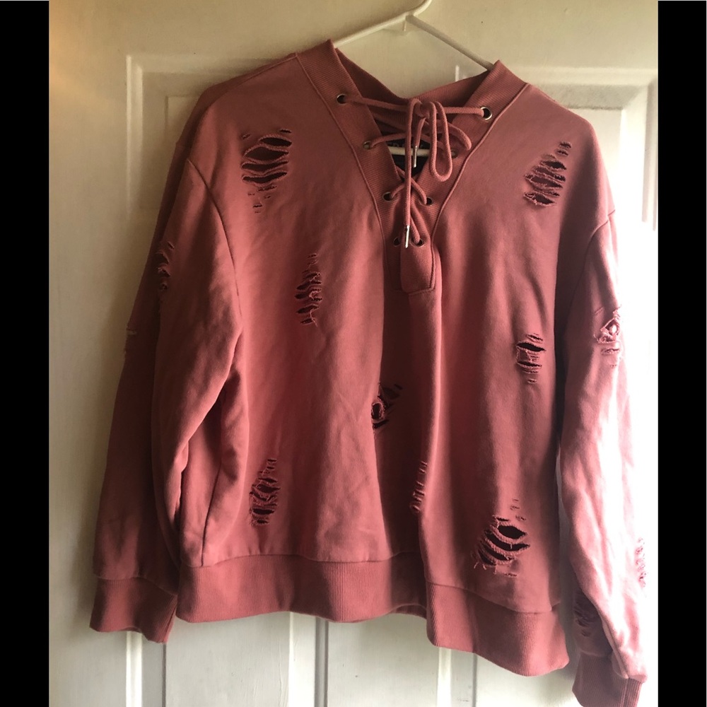 Distressed Sweater